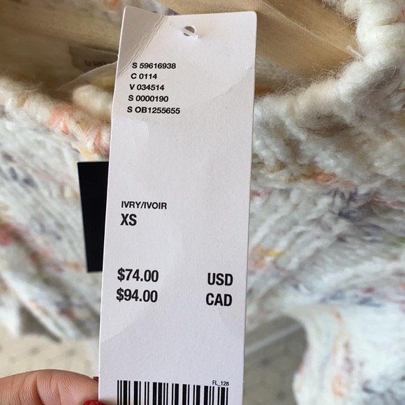 NWT Urban Outfitters Cropped Cardigan - Picture 4 of 5